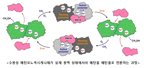이승재 교수 연구팀, 메탄 전환 반응의 작동 원리 밝혀